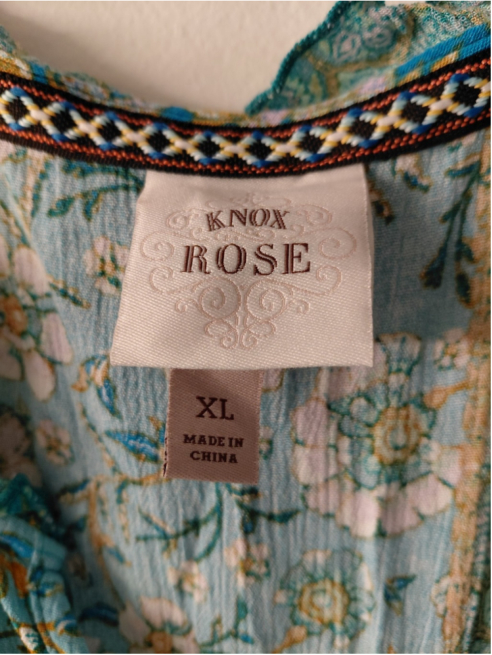 Ladies Knox Rose Bohemian Sleeveless Summer Dress Flowy Colorful Tropical XL - Picture 2 of 4